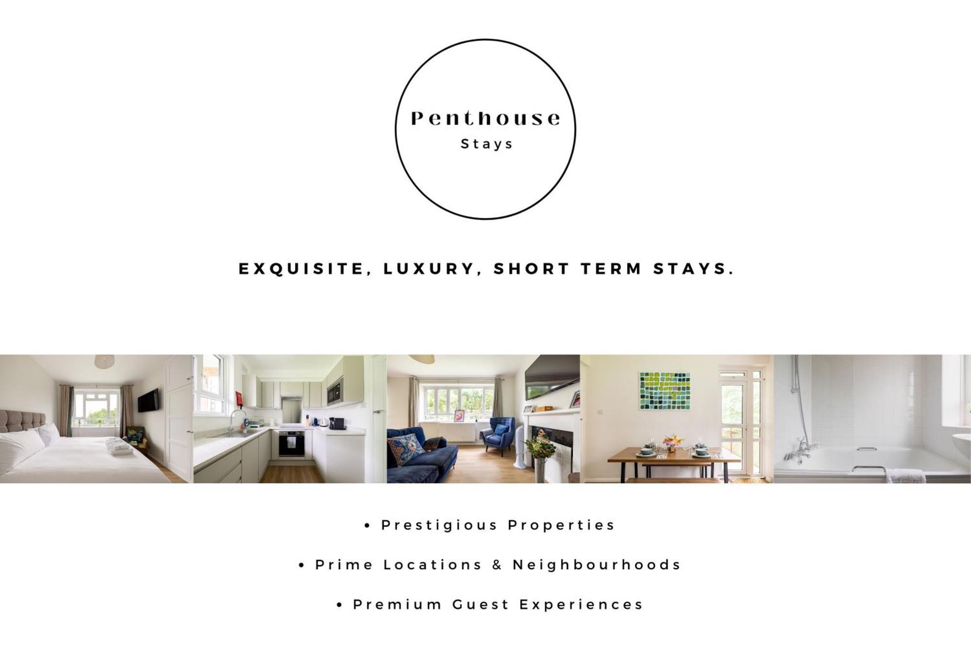 Penthousestays Wimbledon - Chic 2 Bedroom King Bed With Balcony - 2 Mins From Wimbledon Tennis Club And Museum - Aeltc Appartement Londen